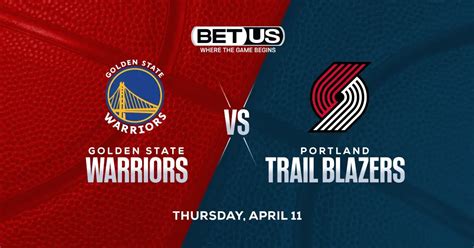 NBA Betting Odds & Lines for Today’s Warriors vs. Trail Blazers Game.